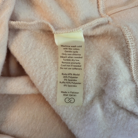 Calia Effortless Velvet Hoodie  Pink Size Small - Picture 4 of 7